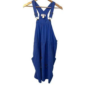 Vintage The Garden Collection by H&M Blue Overall‎ Dress 6 Cottagecore Boho